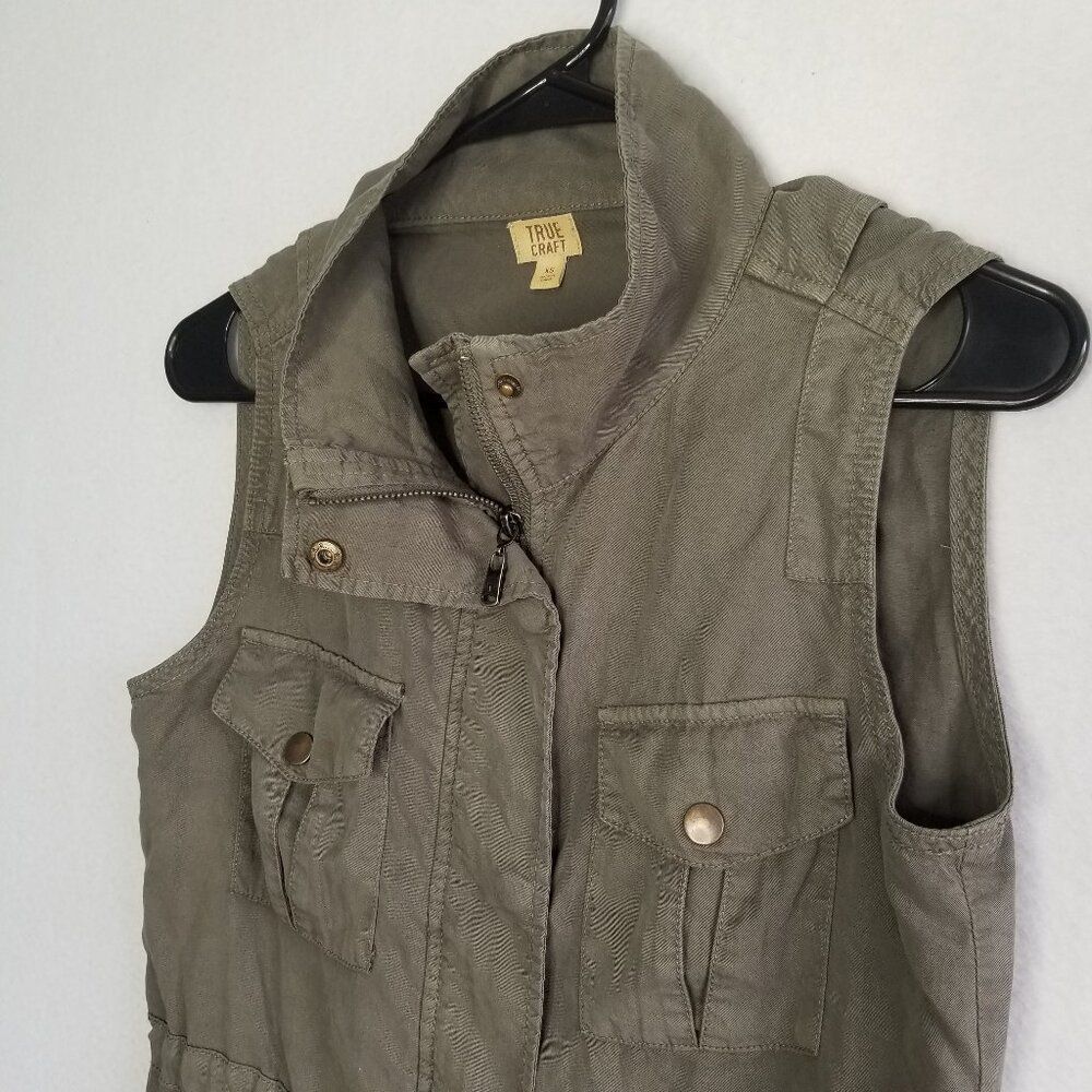 Olive Green Vest XS